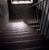 RUSSIA / St.Petersburg / July 2007 / A stairwell in a typical 19th century building which mainly consists of communal appartments.   

© Max Sher / Anzenberger