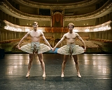 Rishat Yulbarisov (left) and Andrei Kasyanenko, ballet dancers, for Afisha