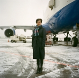 Olga, air hostess, for Bolshoi Gorod