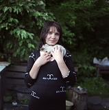 Zhenya, a resident of Nikolayevka. Zhenya’s mother who has two more children, works as a cleaner for the railway and lives with a hard-core criminal who was recently released from jail.
