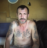 Andrei Perets, owner of a malina – a hideout where those released from jail may come and live for a while deciding what to do or where to go. 